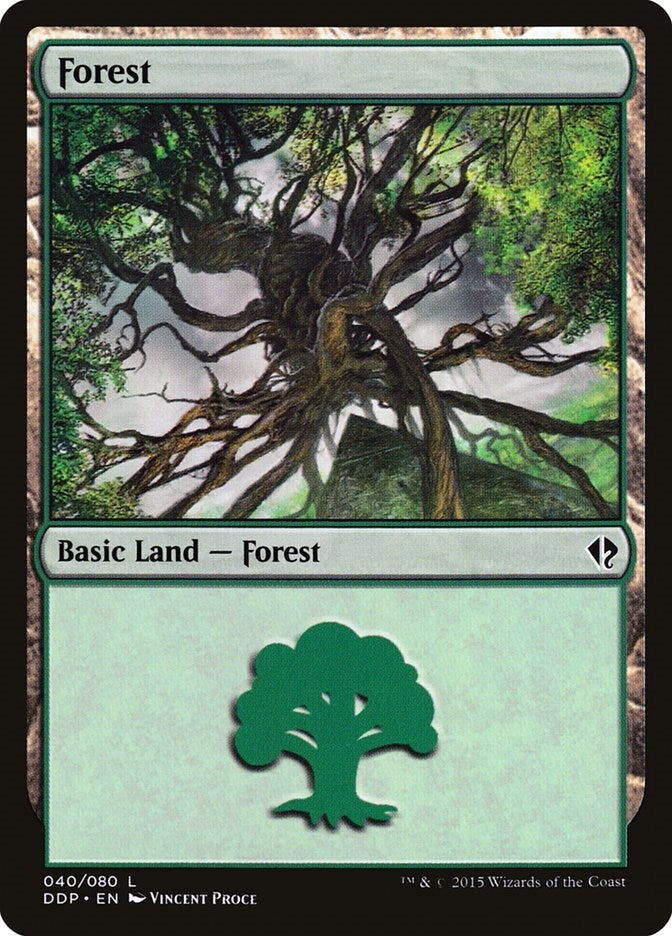 Image for Forest (040) (40) [Zendikar vs. Eldrazi] - Magic: The Gathering