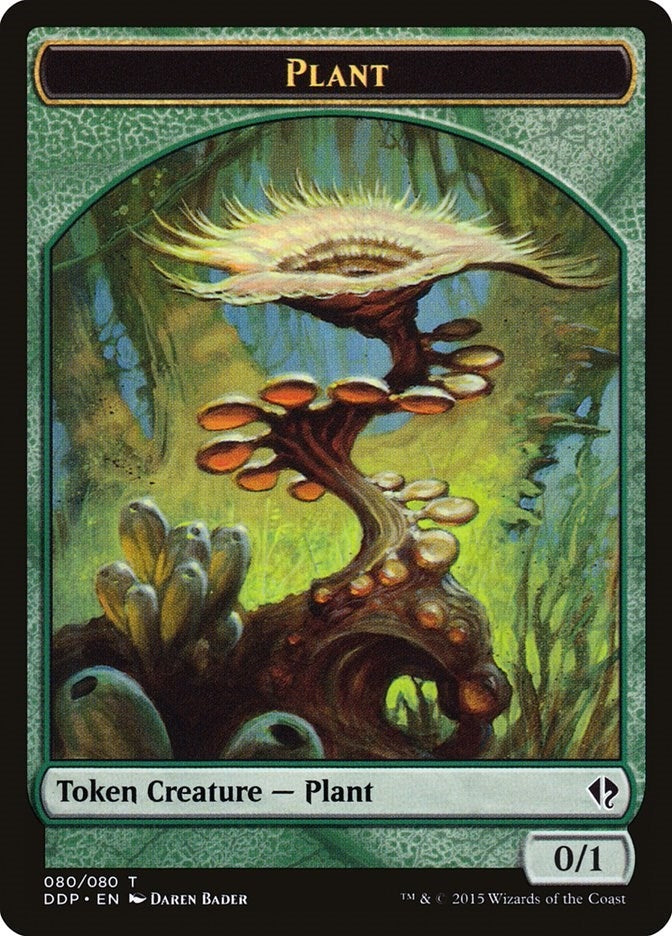 Image for Plant Token (80) [Zendikar vs. Eldrazi] - Magic: The Gathering