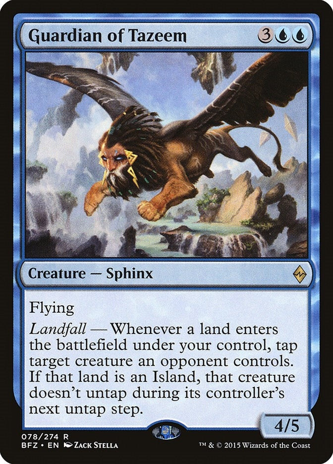 Image for Guardian of Tazeem (78) [Battle for Zendikar] - Magic: The Gathering