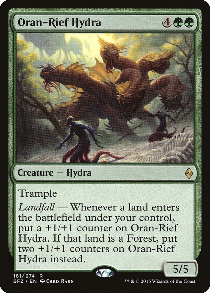 Image for Oran-Rief Hydra (181) [Battle for Zendikar] - Magic: The Gathering