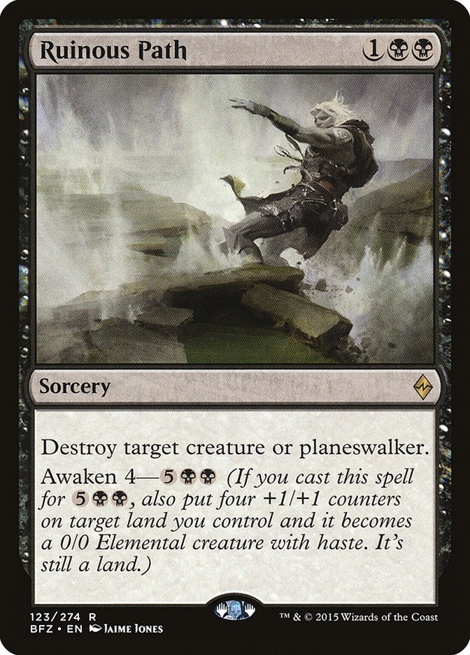 Image for Ruinous Path (123) [Battle for Zendikar] - Magic: The Gathering