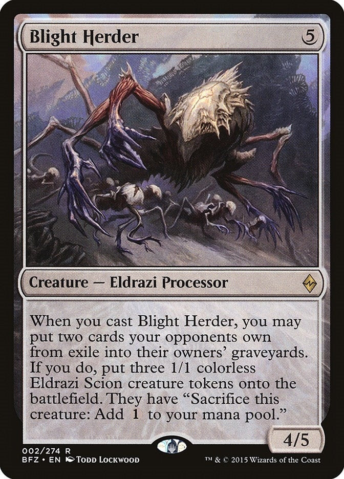 Image for Blight Herder (2) [Battle for Zendikar] - Magic: The Gathering