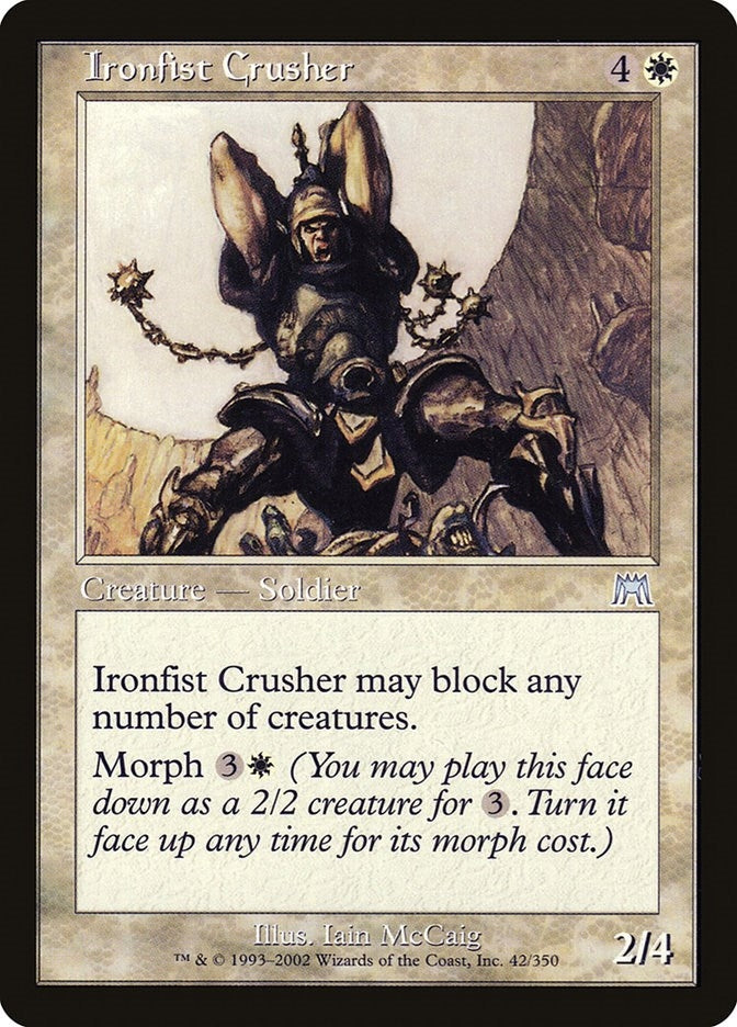 Image for Ironfist Crusher (42) [Onslaught] - Magic: The Gathering