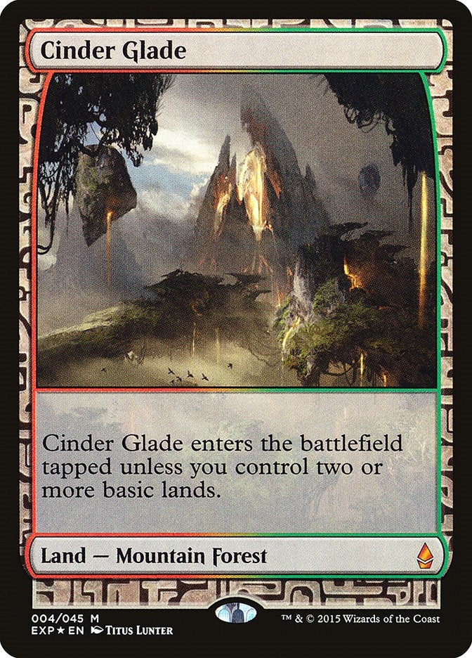 Cinder Glade (4) [Zendikar Expeditions]