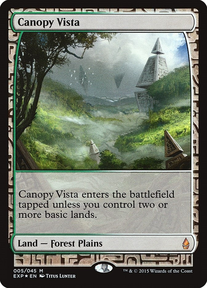Image for Canopy Vista (5) [Zendikar Expeditions] - Magic: The Gathering