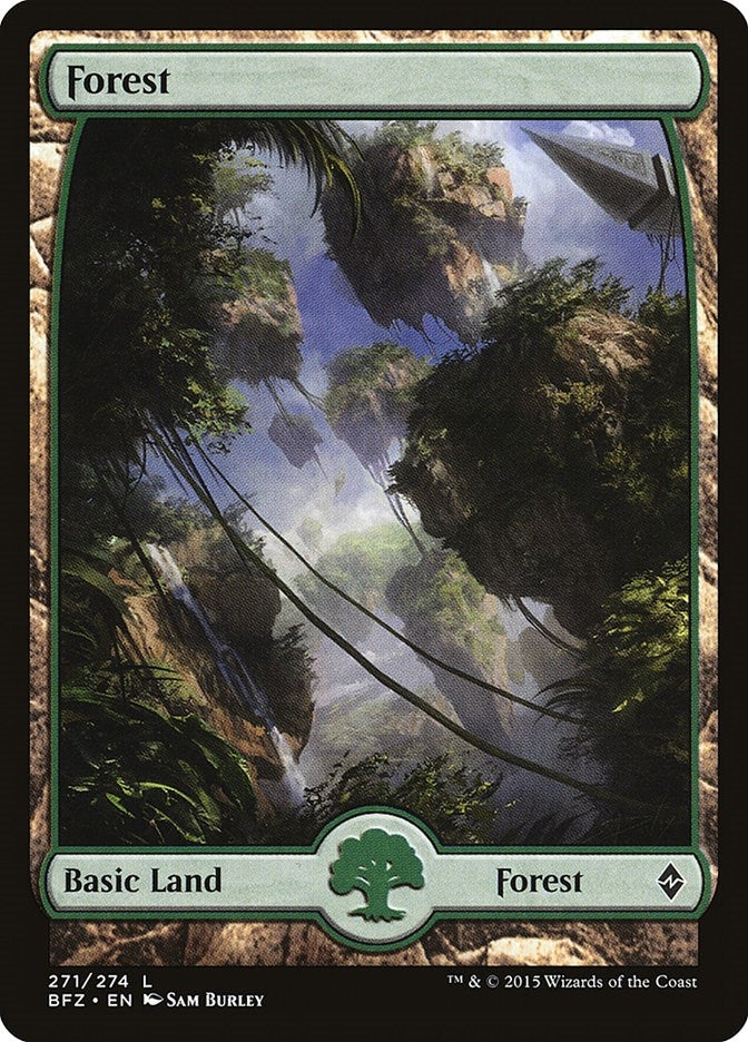 Image for Forest (271) - Full Art (271) [Battle for Zendikar] - Magic: The Gathering