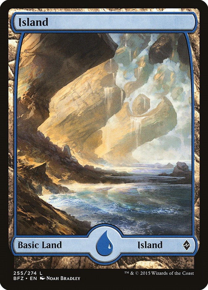 Image for Island (255) - Full Art (255) [Battle for Zendikar] - Magic: The Gathering