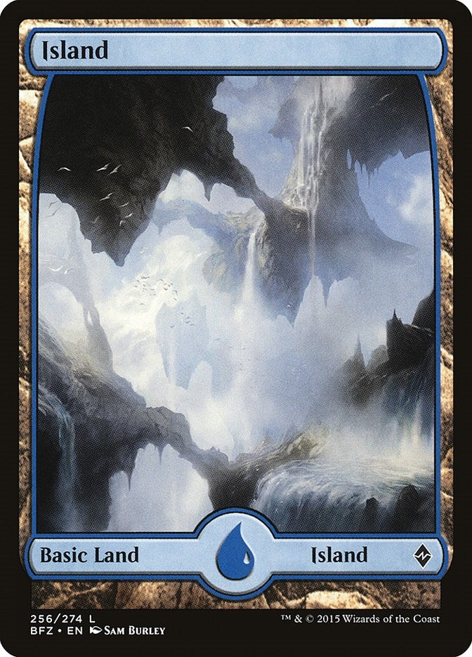 Image for Island (256) - Full Art (256) [Battle for Zendikar] - Magic: The Gathering
