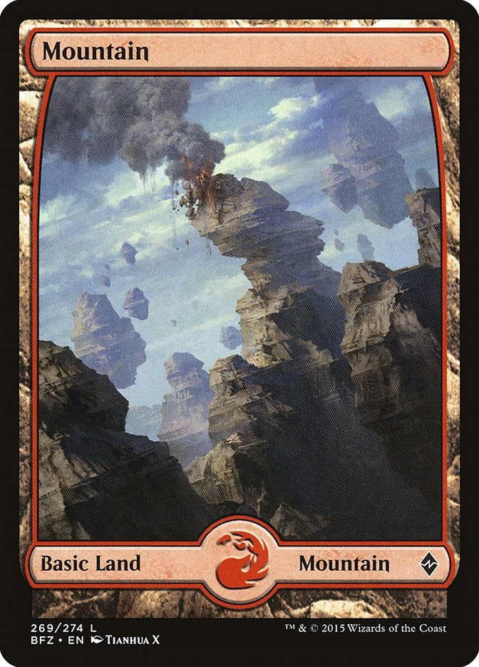 Image for Mountain (269) - Full Art (269) [Battle for Zendikar] - Magic: The Gathering