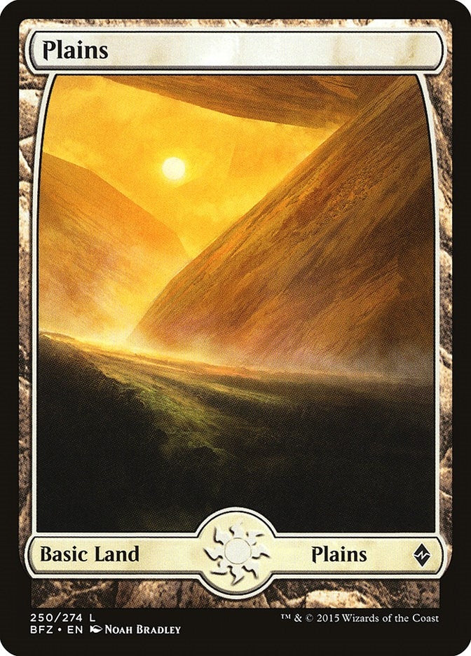 Image for Plains (250) - Full Art (250) [Battle for Zendikar] - Magic: The Gathering