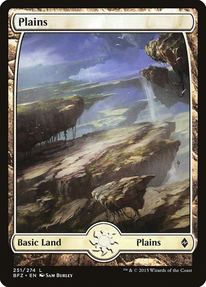 Image for Plains (251) - Full Art (251) [Battle for Zendikar] - Magic: The Gathering