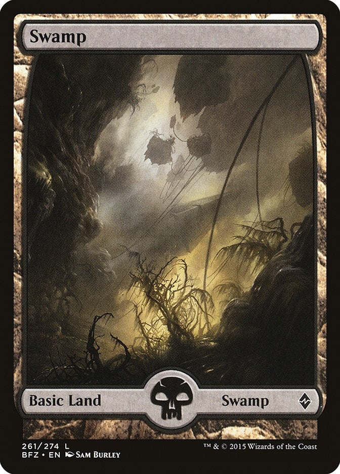 Image for Swamp (261) - Full Art (261) [Battle for Zendikar] - Magic: The Gathering