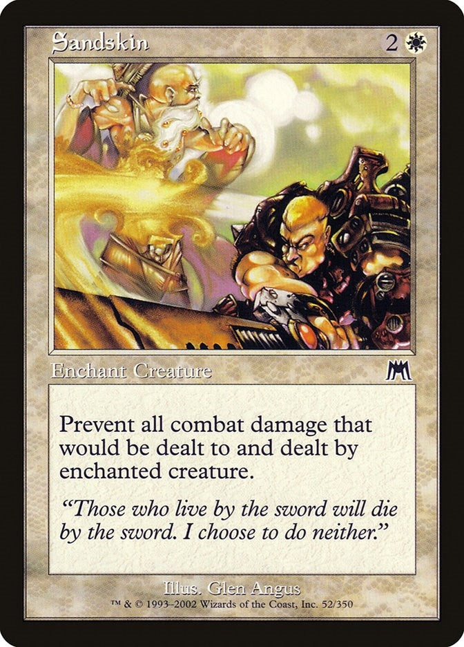 Image for Sandskin (52) [Onslaught] - Magic: The Gathering