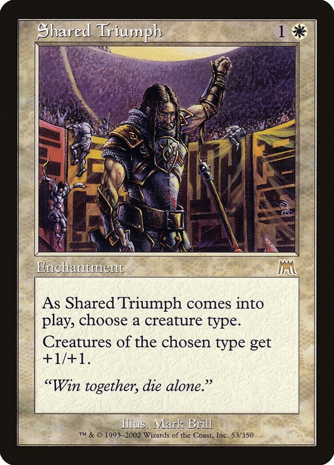 Image for Shared Triumph (53) [Onslaught] - Magic: The Gathering