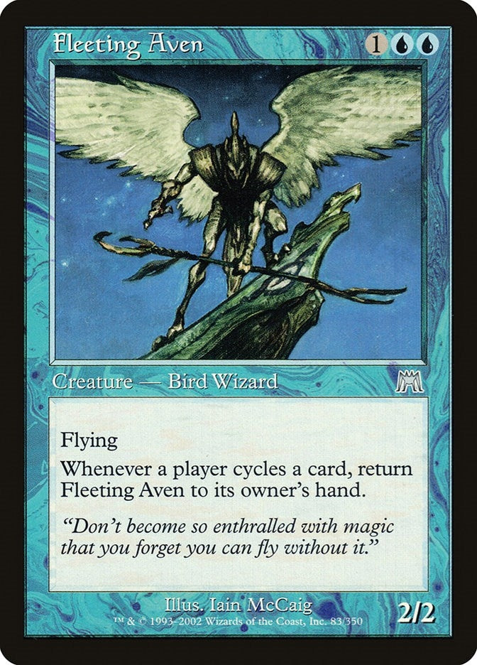 Image for Fleeting Aven (83) [Onslaught] - Magic: The Gathering