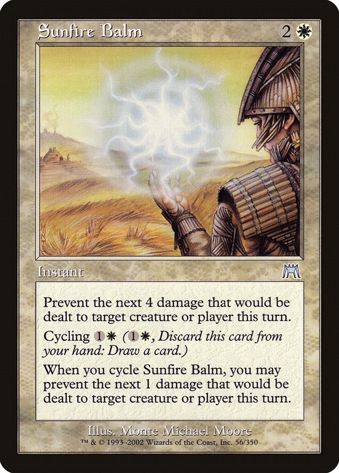 Image for Sunfire Balm (56) [Onslaught] - Magic: The Gathering