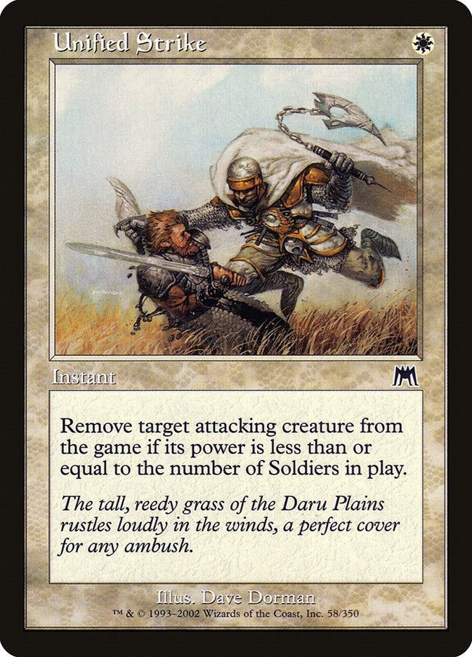 Image for Unified Strike (58) [Onslaught] - Magic: The Gathering