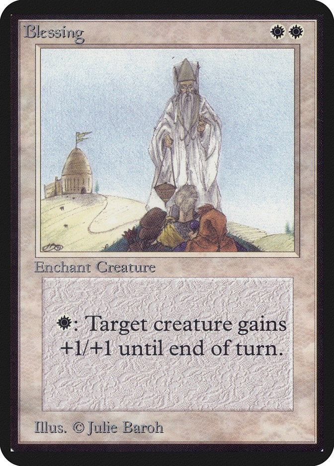 Image for Blessing [Alpha Edition] - Magic: The Gathering