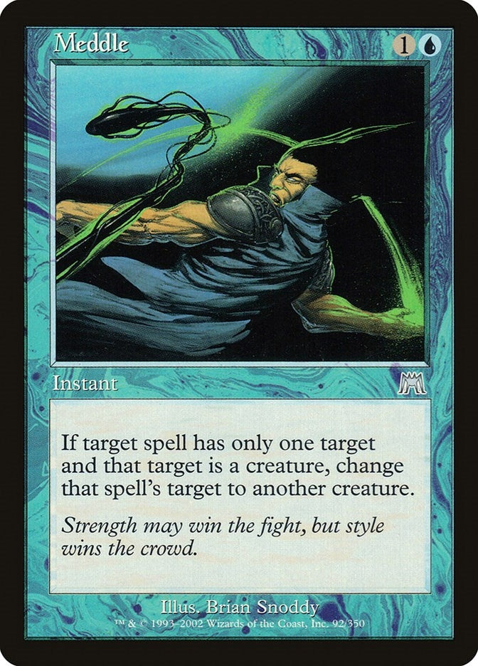 Image for Meddle (92) [Onslaught] - Magic: The Gathering