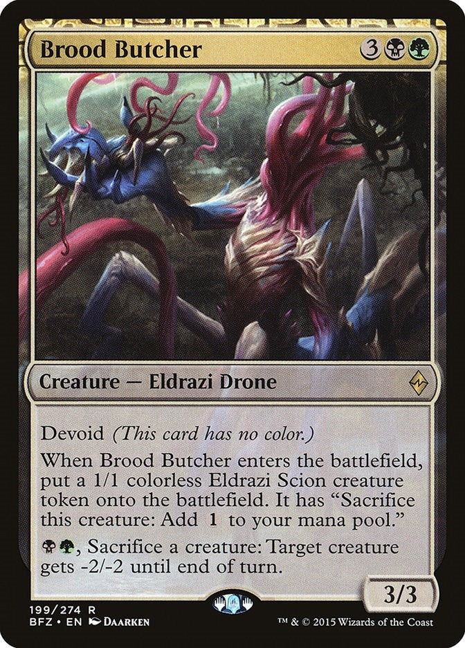 Image for Brood Butcher (199) [Battle for Zendikar] - Magic: The Gathering
