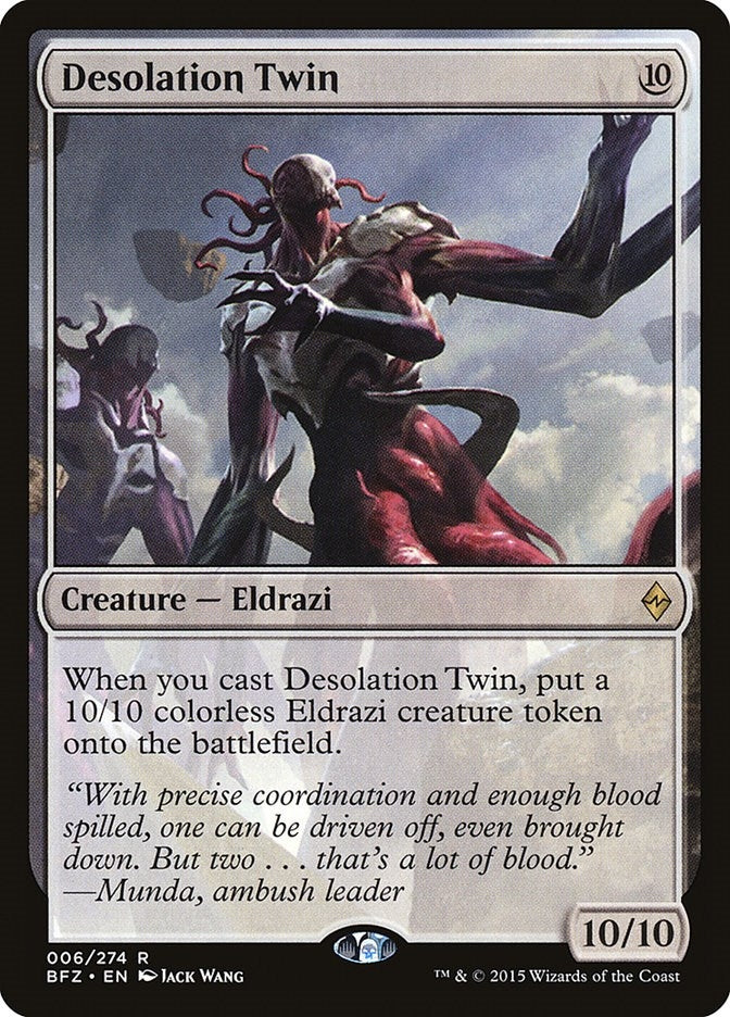 Image for Desolation Twin (6) [Battle for Zendikar] - Magic: The Gathering