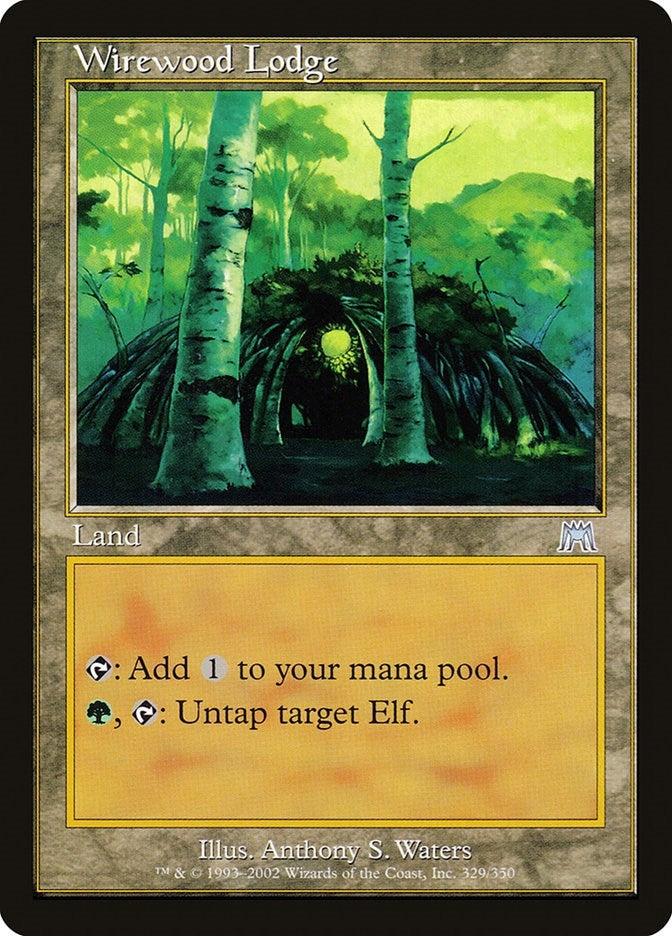 Image for Wirewood Lodge (329) [Onslaught] - Magic: The Gathering