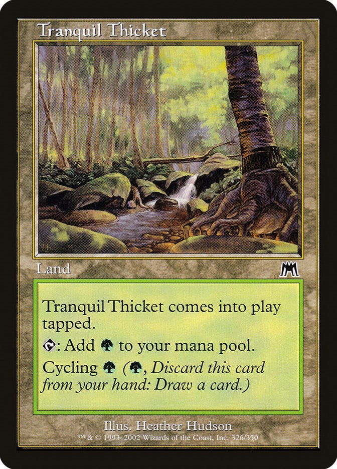 Image for Tranquil Thicket (326) [Onslaught] - Magic: The Gathering