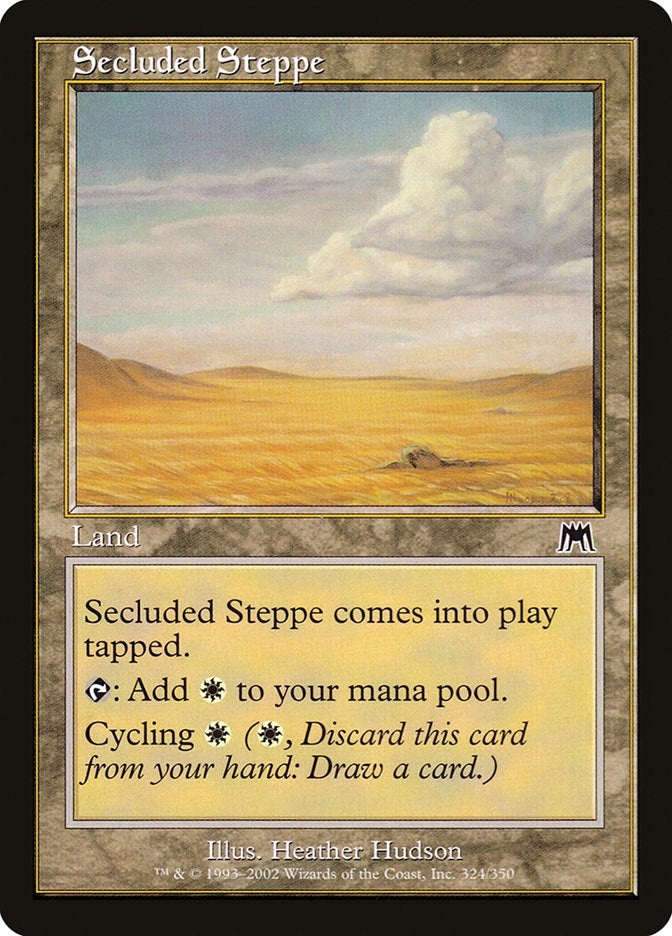 Image for Secluded Steppe (324) [Onslaught] - Magic: The Gathering