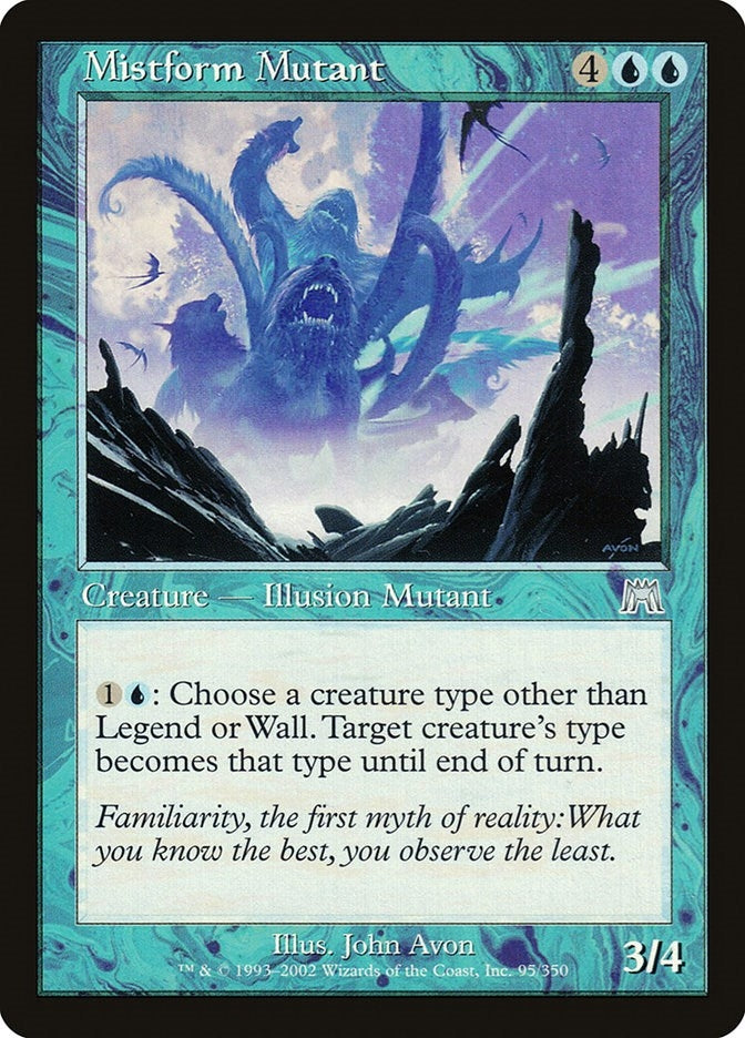 Image for Mistform Mutant (95) [Onslaught] - Magic: The Gathering