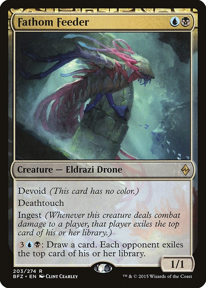 Image for Fathom Feeder (203) [Battle for Zendikar] - Magic: The Gathering