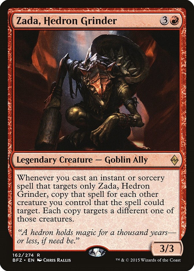 Image for Zada, Hedron Grinder (162) [Battle for Zendikar] - Magic: The Gathering
