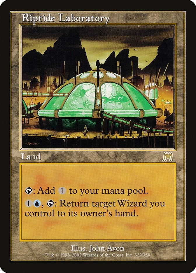 Image for Riptide Laboratory (322) [Onslaught] - Magic: The Gathering