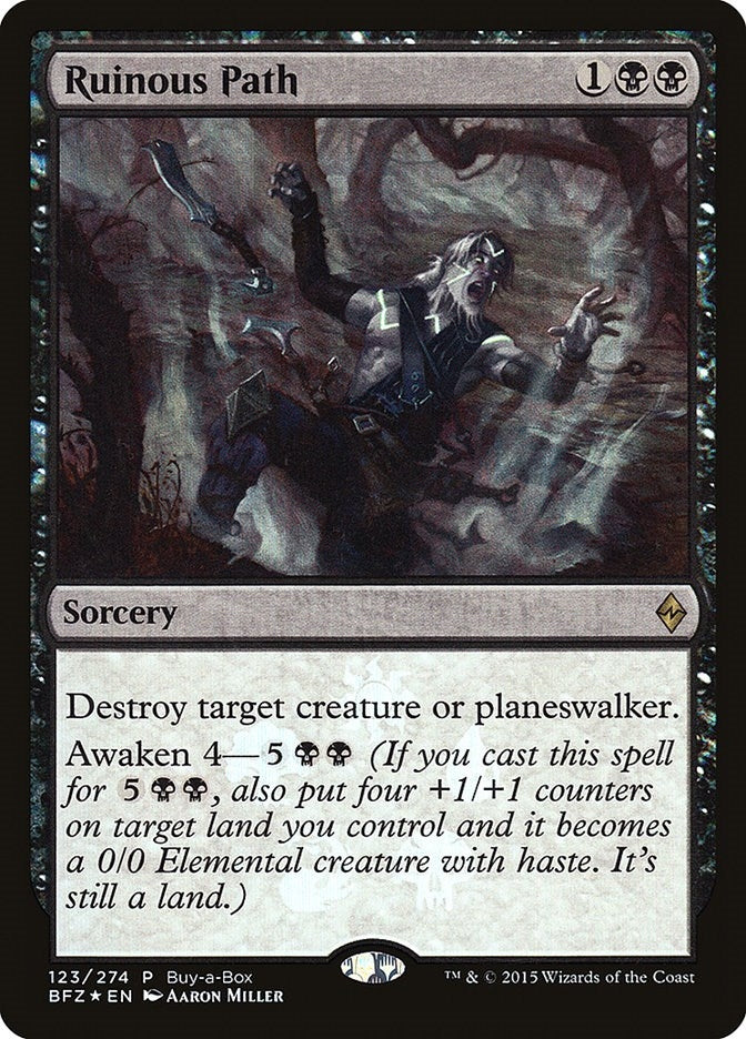 Image for Ruinous Path (123) [Buy-A-Box Promos] - Magic: The Gathering