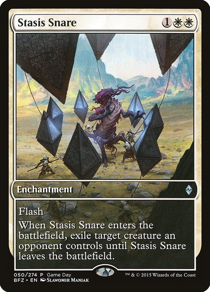 Image for Stasis Snare (50) [Game Day & Store Championship Promos] - Magic: The Gathering