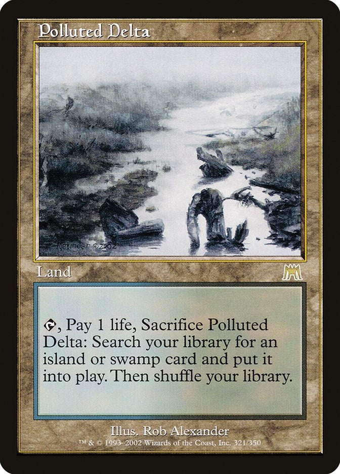 Image for Polluted Delta (321) [Onslaught] - Magic: The Gathering