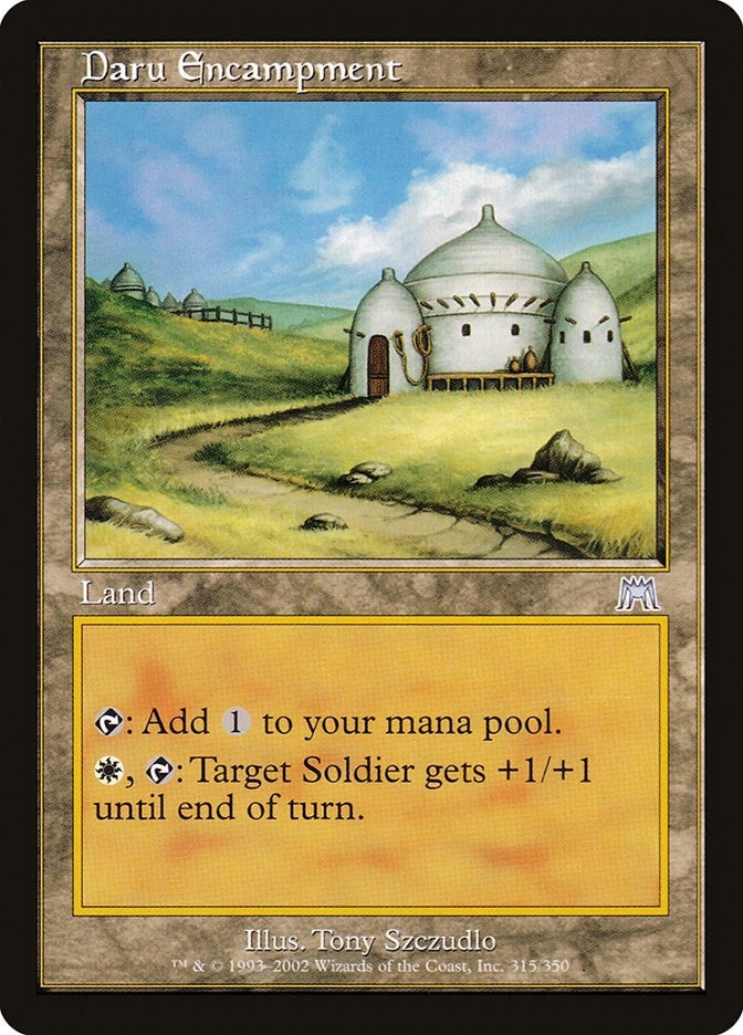 Image for Daru Encampment (315) [Onslaught] - Magic: The Gathering