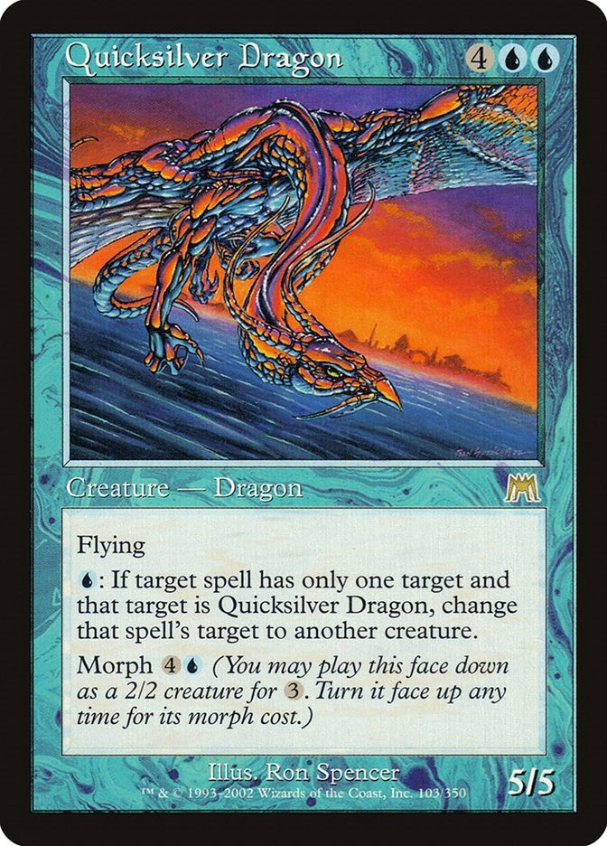 Image for Quicksilver Dragon (103) [Onslaught] - Magic: The Gathering