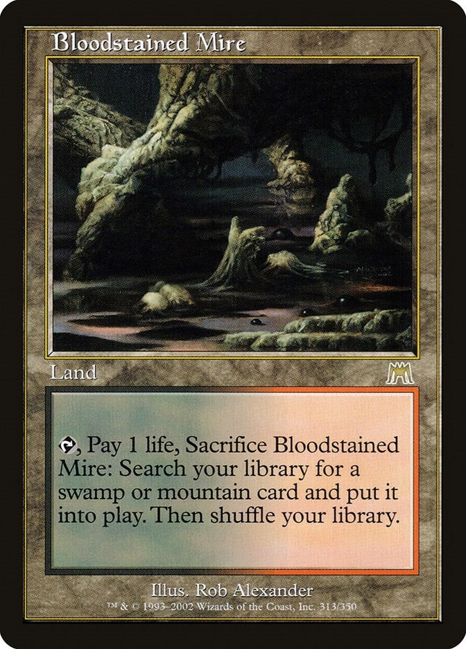 Image for Bloodstained Mire (313) [Onslaught] - Magic: The Gathering