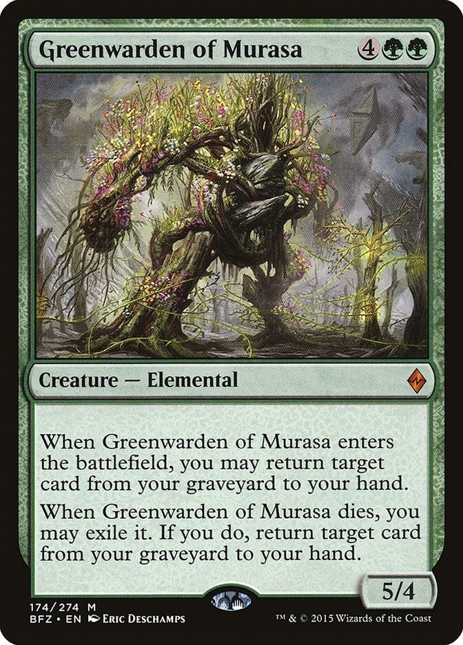 Image for Greenwarden of Murasa (174) [Battle for Zendikar] - Magic: The Gathering
