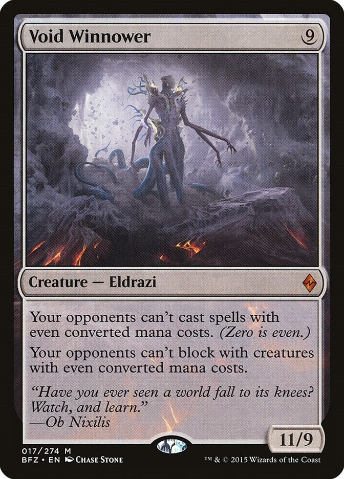 Image for Void Winnower (17) [Battle for Zendikar] - Magic: The Gathering