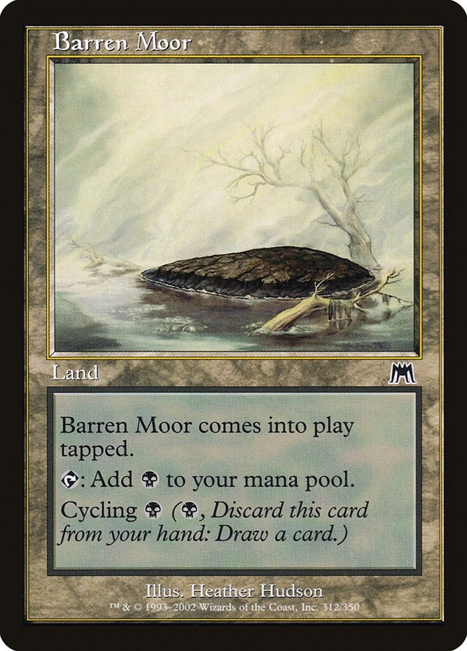 Image for Barren Moor (312) [Onslaught] - Magic: The Gathering