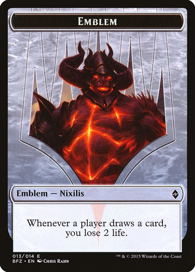 Image for Emblem - Ob Nixilis Reignited (13) [Battle for Zendikar] - Magic: The Gathering