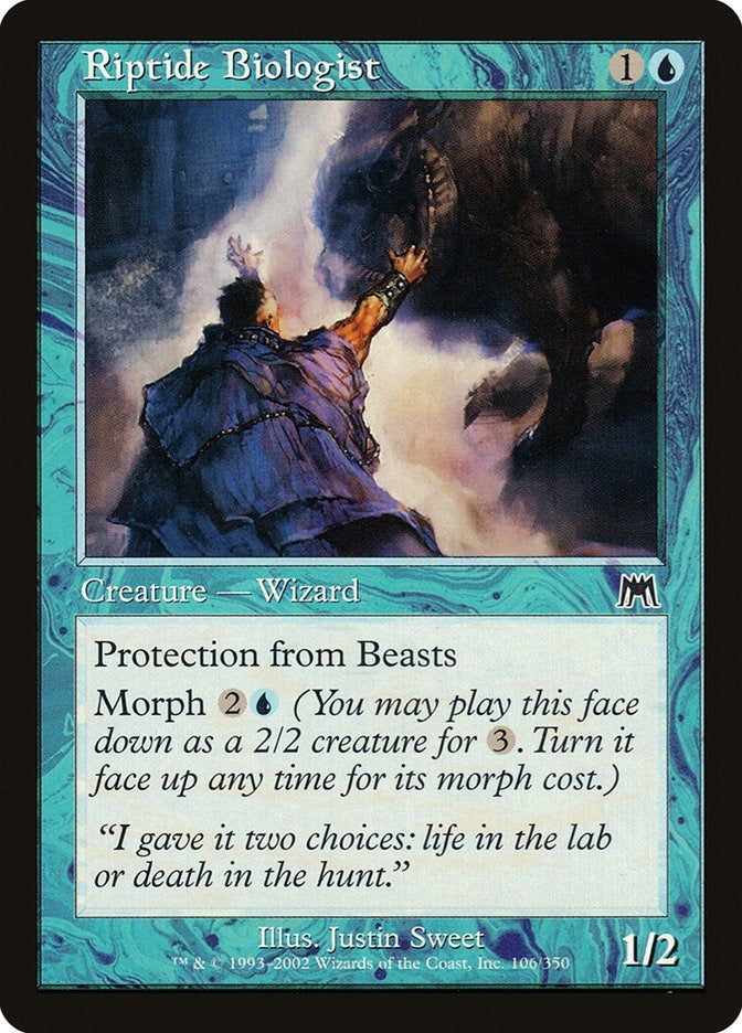 Image for Riptide Biologist (106) [Onslaught] - Magic: The Gathering