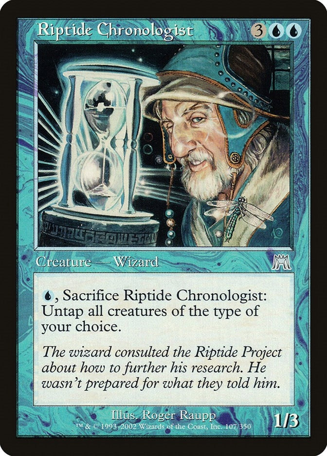 Image for Riptide Chronologist (107) [Onslaught] - Magic: The Gathering