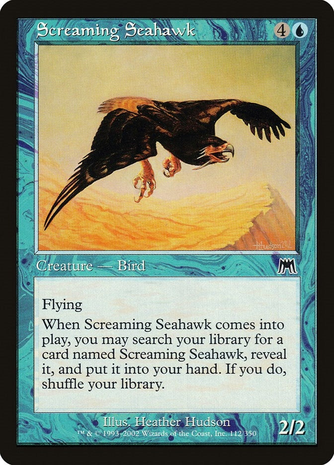 Image for Screaming Seahawk (112) [Onslaught] - Magic: The Gathering