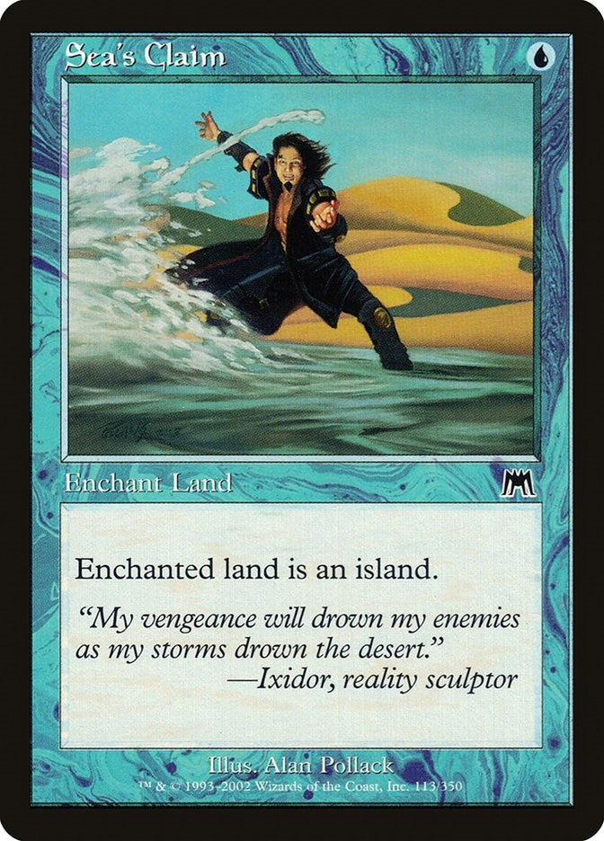 Image for Sea's Claim (113) [Onslaught] - Magic: The Gathering