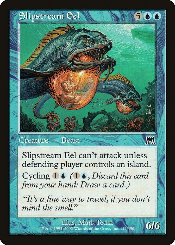 Image for Slipstream Eel (114) [Onslaught] - Magic: The Gathering
