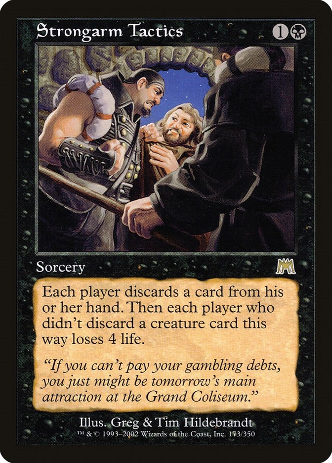 Image for Strongarm Tactics (173) [Onslaught] - Magic: The Gathering