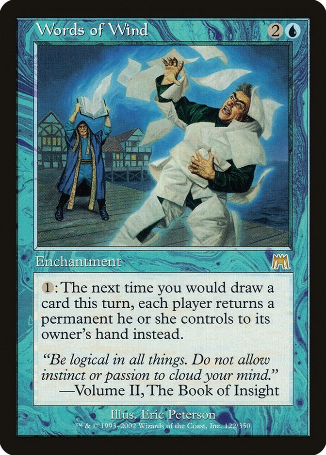 Image for Words of Wind (122) [Onslaught] - Magic: The Gathering