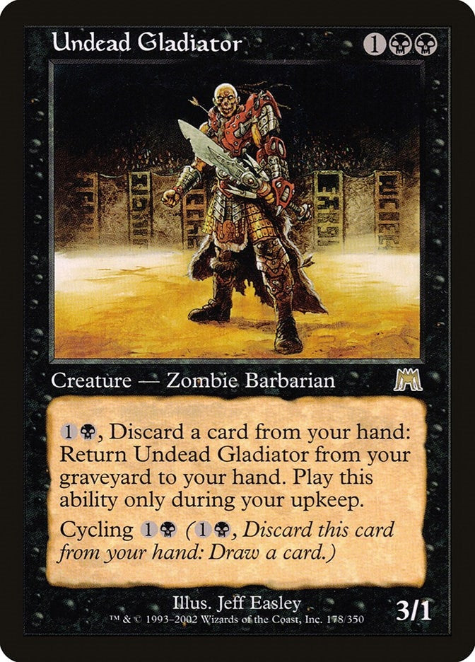 Image for Undead Gladiator (178) [Onslaught] - Magic: The Gathering
